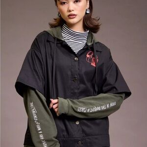 Hot Topic Stranger Things Max Mayfield Music Girls Twofer Jacket